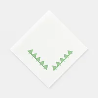 Paper Napkins - Graphic Pine Trees