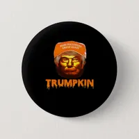 Trumpkin Make Halloween Great Again Sloth Button