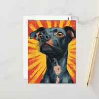 Adorable Little Dog Postcard