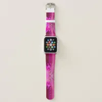 Modern abstract Fuchsia pattern  Apple Watch Band