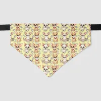 Cartoon Chihuahua Personalized Pet Bandana Collar