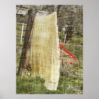 Grandma's Handmade Blanket Poster