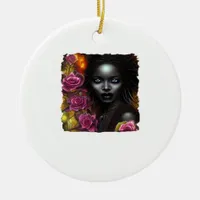 Whimsigoth Classic Halloween Ceramic Ornament