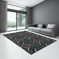 Boho Arrows and Sun V1 ID748 Rug