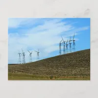 Postcard - wind Turbines