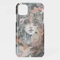 Beautiful Woman Collage iPhone 11 Case