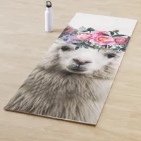 Pretty Alpaca Yoga Mat