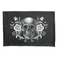 Elegant, Romantic Goth  Pillow Case