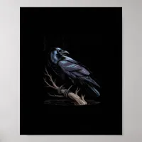 Crow, F-Caw-F Funny Bird Funny Quote Poster