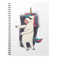 Unicorn Floss Dance Notebook