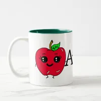 Personalized World's Best Teacher  Gift Two-Tone Coffee Mug