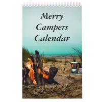 Merry Campers Camping Photos Calendar