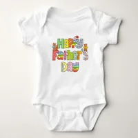 Happy Father's Day infant bodysuit