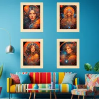 Cosmic Style Wall Art Sets