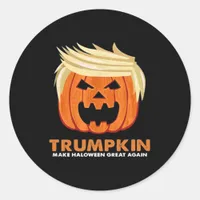 Trumpkin Make Halloween Great Again Classic – Limi Classic Round Sticker