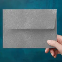 Silver Grey Envelope