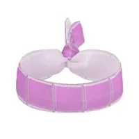 Hair Tie - Pink Squares