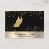 *~* Stars Gold Glitter Butterfly Mystical Magical Business Card