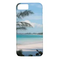 Tropical Palm Tree and Ocean Cell Phone Case