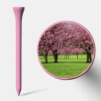Blooming Sakura Trees Golf Tees