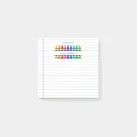 Cute School Book Lined A Note From Teacher