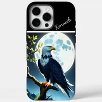 Eagle's Moonlit Watch iPhone 16 Pro Max Case