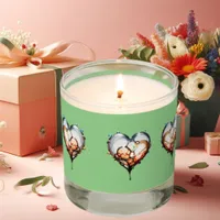 A Heart Made of Soap Bubbles Scented Candle
