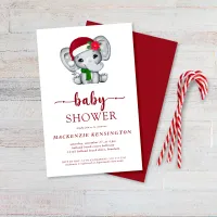 Budget PAPER Santa Elephant Baby Shower