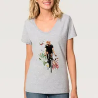 Tiger on a Bike Collage T-Shirt