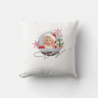Tis The Season To Be Dolly Vintage Throw Pillow