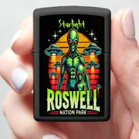 Roswell’s Alien Encounter Park Awaits! Zippo Lighter