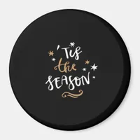 Tis The Season Classic Aesthetic Style Magnet