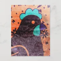 Digital Hen Postcard