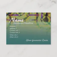 Circle Rings Business/Profile Cards