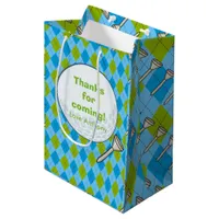 Golf Party Medium Gift Bag