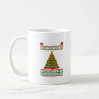 Tis The Season To Vegan Christmas Pajama X-Mas Veg Coffee Mug