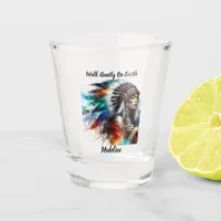 Tribal Heritage Traditional  Shot Glass