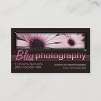 Photography w/ Photo template Business Card