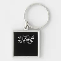 Eat Drink And Be Scary Aesthetic Graphic Trendy Keychain