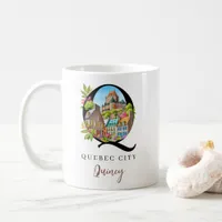 Quebec City Monogram Letter Q Personalized Gift Coffee Mug