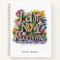 *~* Flowers I AM NOW RECEIVING AP85 20 Manifesting Notebook