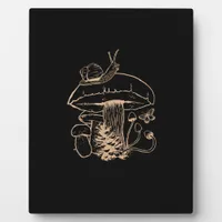 Cottagecore Aesthetic Mushroom Snail Goblincore My Plaque
