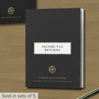 Tax Folders with Pockets for Accountants and CPAs