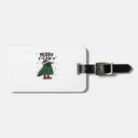 Merry F-Caw-F Essential Minimal Clean Luggage Tag