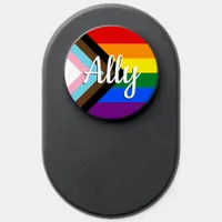 Ally | Progress Pride Flag PopSocket