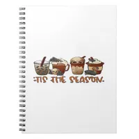 Skeleton Coffee Cups Coffee Lover Notebook