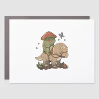 Cottagecore Frog  Aesthetic Mushroom Cute Goblinco Car Magnet