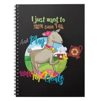 GOAT | Just Want to Have Some Tea Play With Goats Notebook