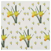 Fabric - Daffodil Blossoms