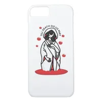 Till Death Do Us Part – Haunting Wedding Slogan iPhone 8/7 Case